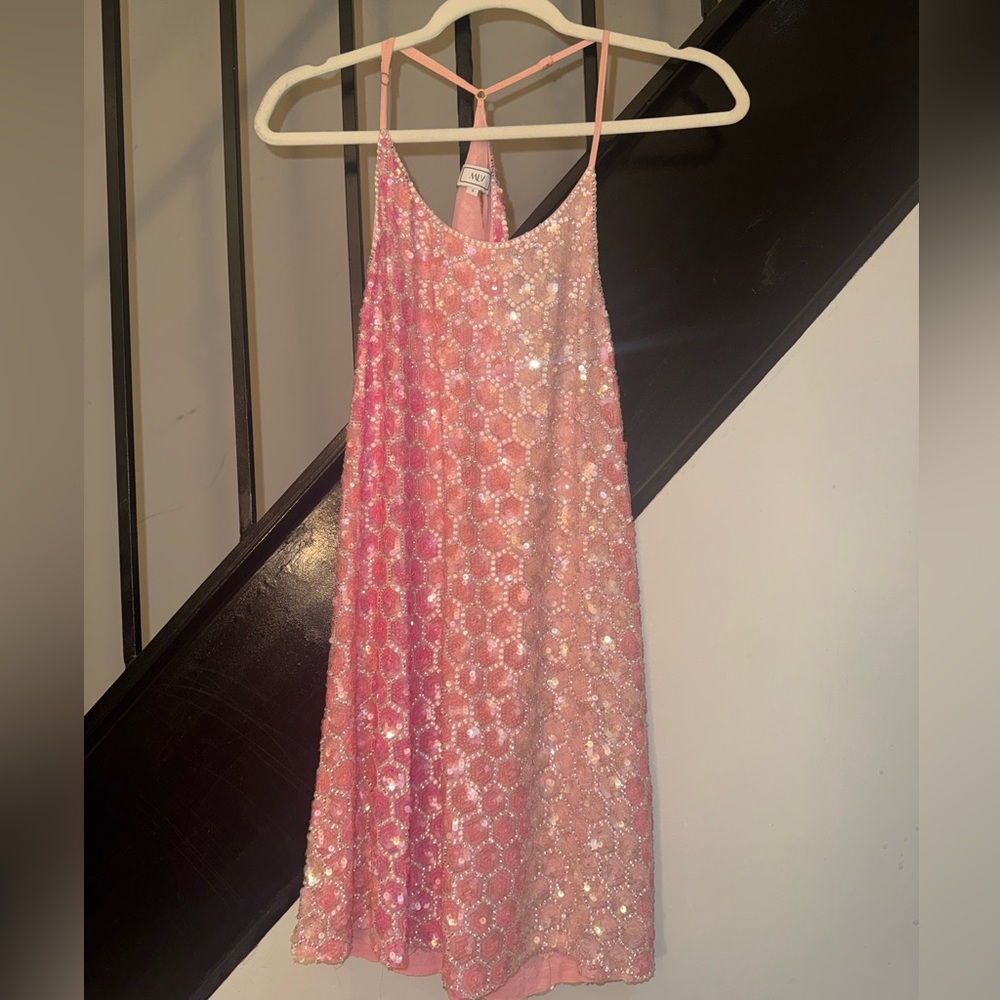 MLV Blush Sequin Mini Dress